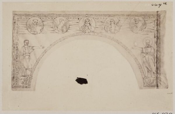 Parker, John Henry, Mosaic Picture on the Arch of Triumph in the Church of S. Mark, A.D. 828