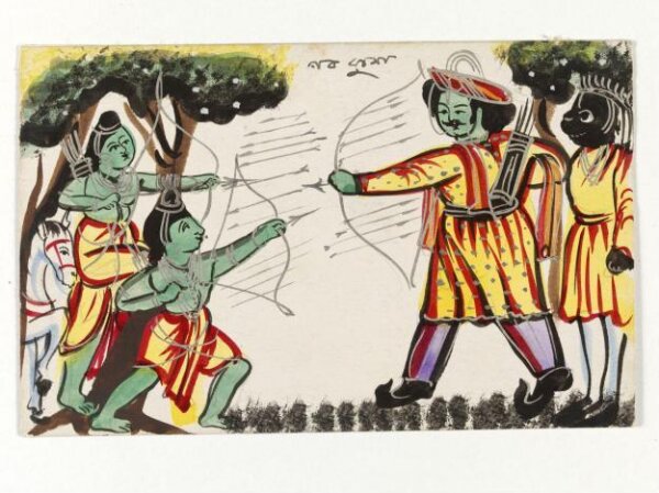 Unknown, Lava, Kusha and Hanuman