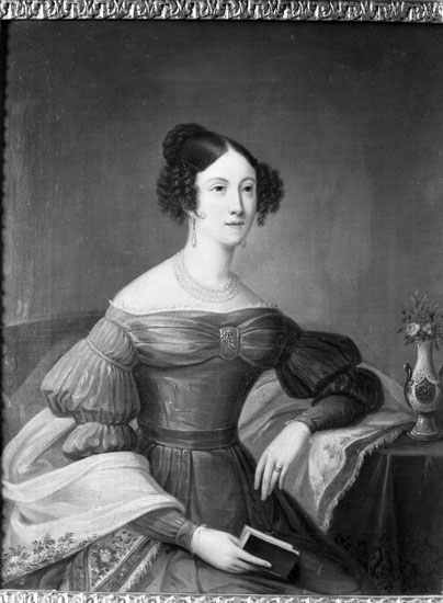 David Almquist, According to the photographer, “Uddevalla. Portrait of Charlotta Silferstolpe.”
