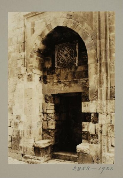 K.A.C. Creswell, Mausoleum of Sitt Tunshuq, Jerusalem