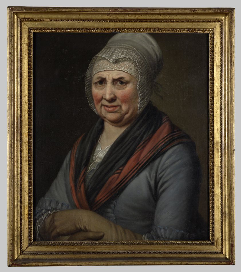 Johann Wilhelm Hoffnas, Bildnis einer alten Frau