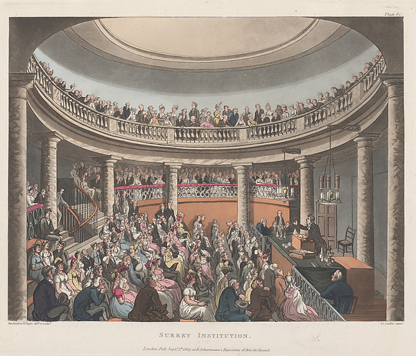 Thomas Rowlandson, Surrey Institution