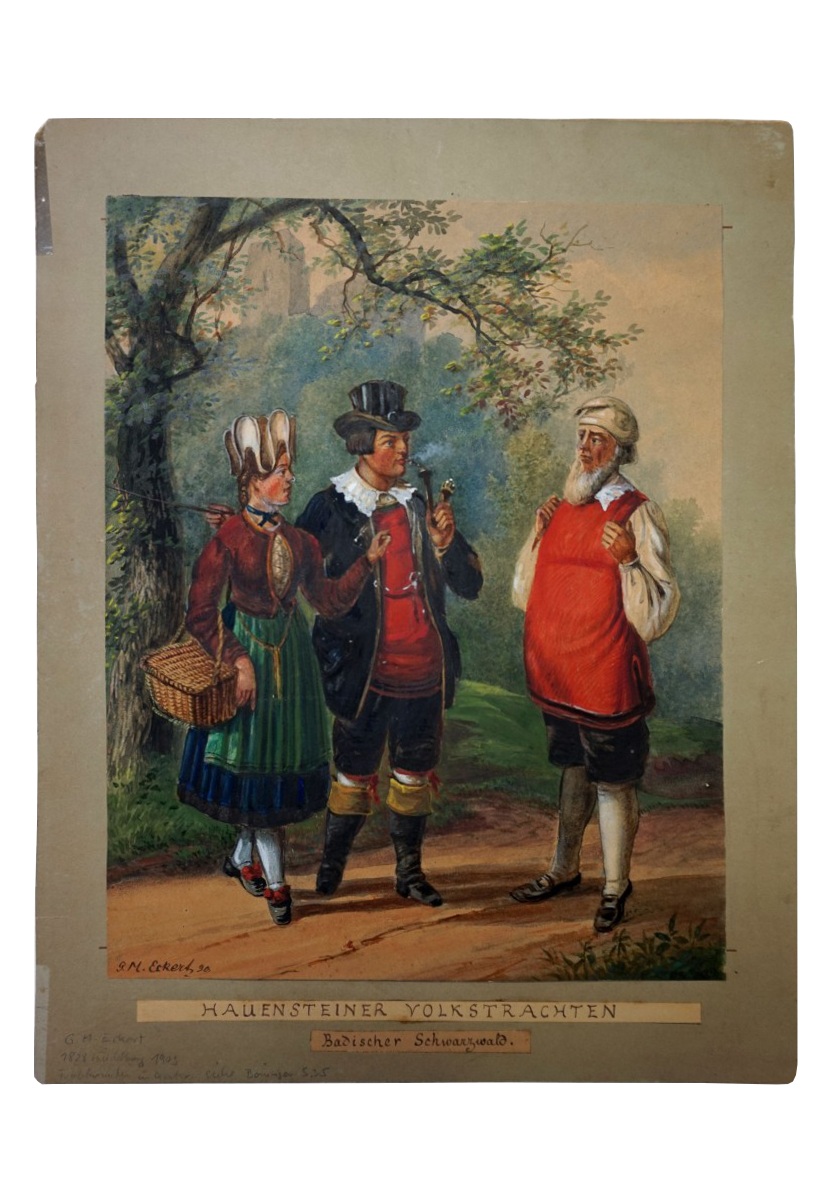 Georg Maria Eckert, Georg Maria Eckert: Hauensteiner Volkstrachten