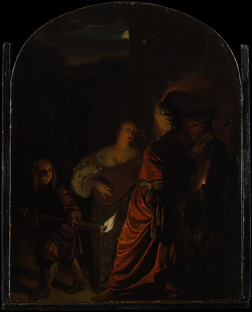 Frans van Mieris the Elder, The Serenade