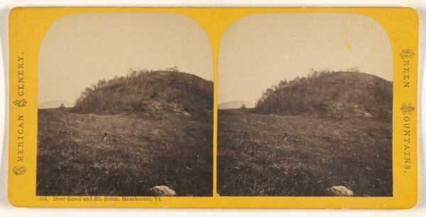 Unknown, Deer Knoll and Mt. Eolus, Manchester, Vt.
