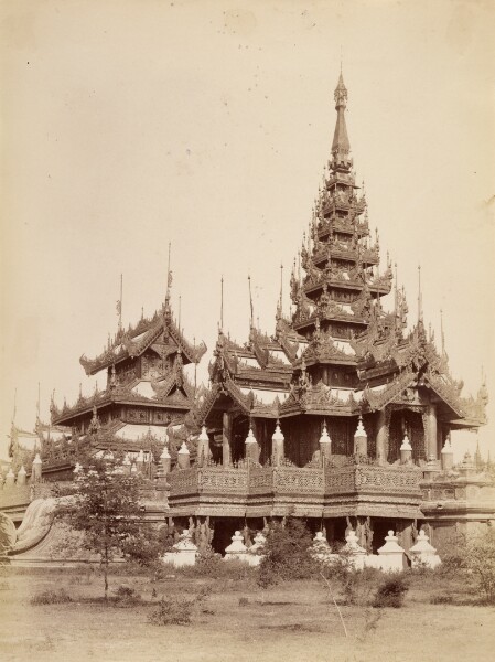Felice Beato, Queen's Silver Pagoda - Mandalay