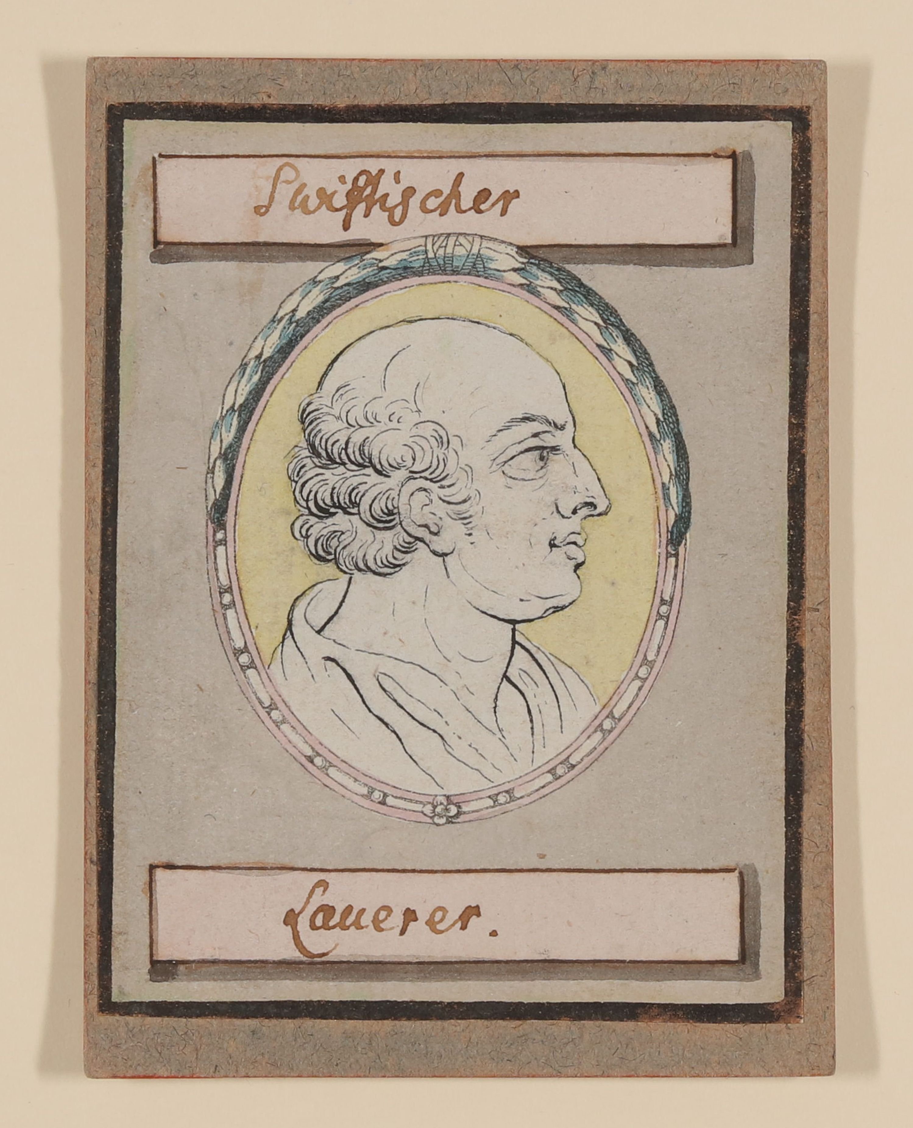 Johann Caspar Lavater, "Swiflischer Lauerer" [Teil der Serie "Umrisse Koepfe"]