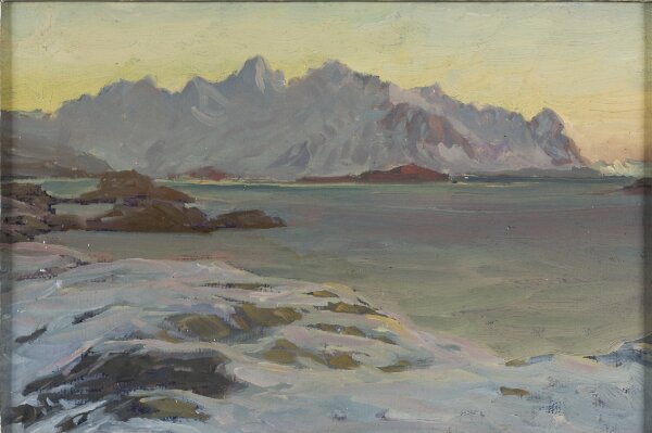 Anna Boberg, Fjäll. Studie från Nordlandet
