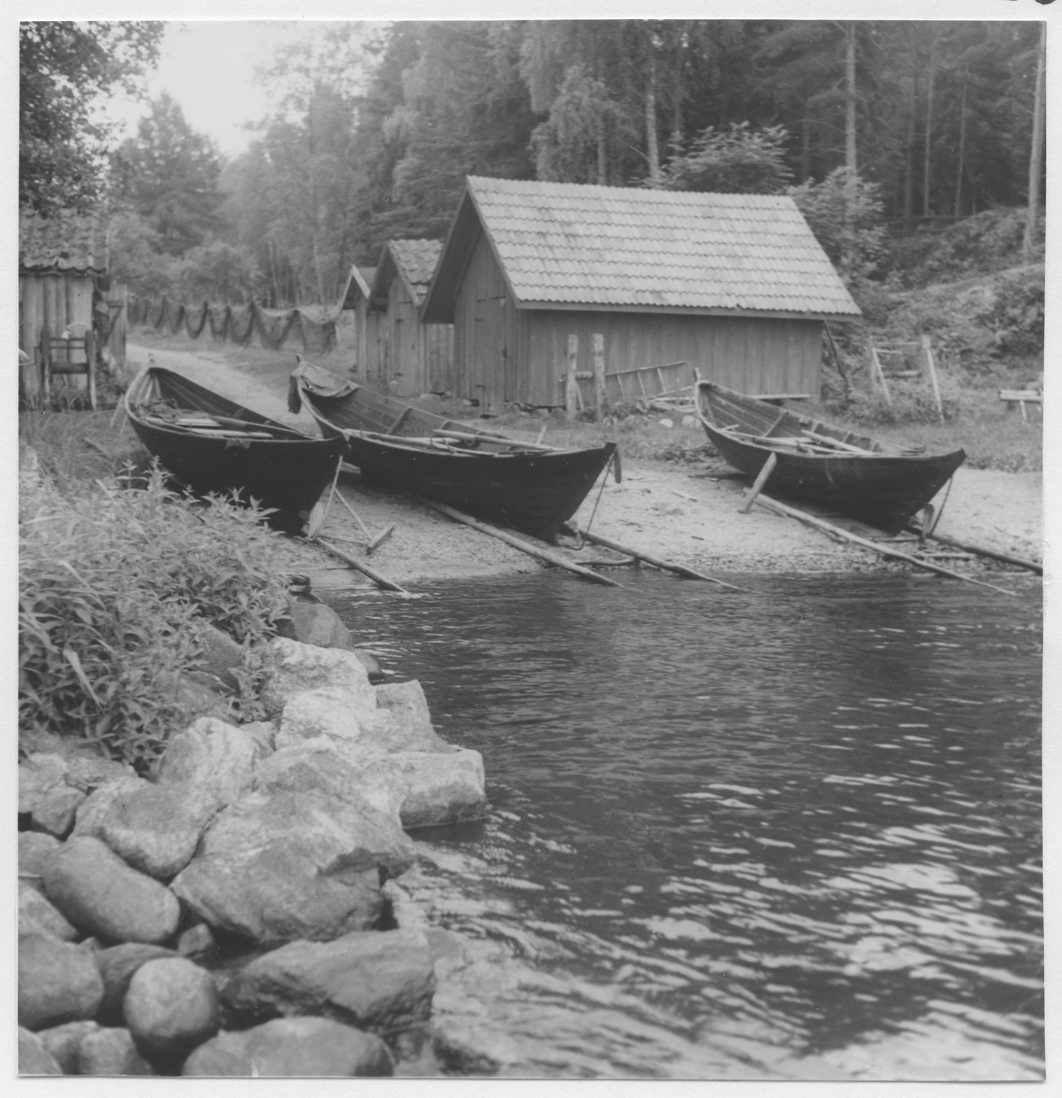 Mårten Sjöbeck, Almvik, fiskeläge