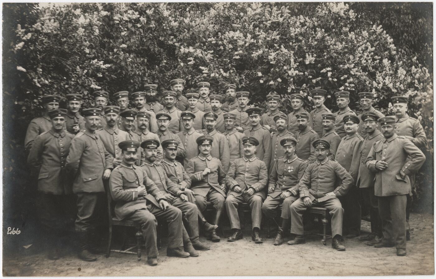 Wilhelm Alb. Bechtel, Kariškiai sode