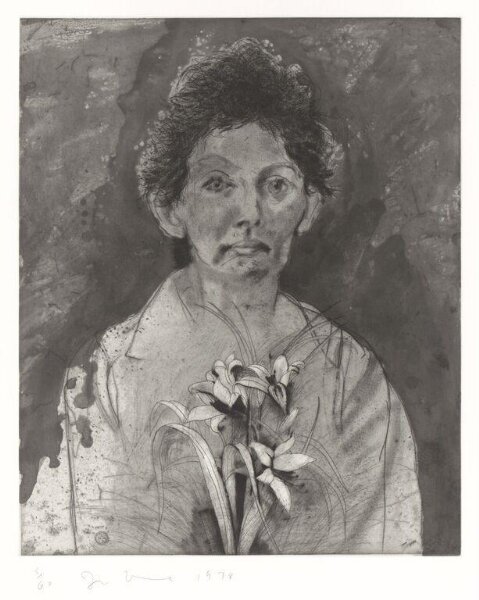Jim Dine, Nancy Outside in July V