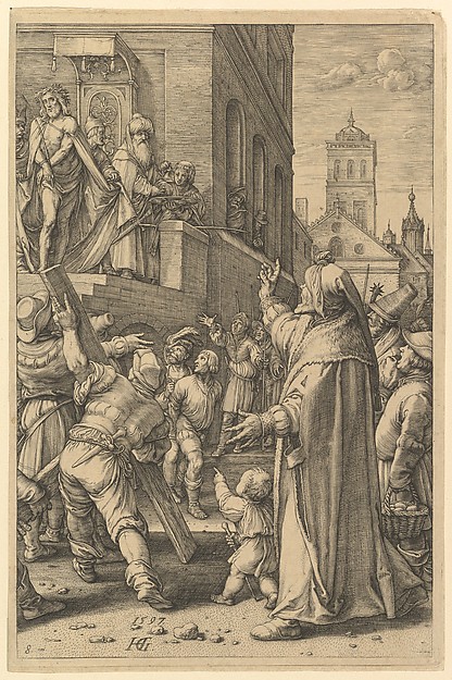 Hendrick Goltzius, Ecce Homo, from "The Passion of Christ"