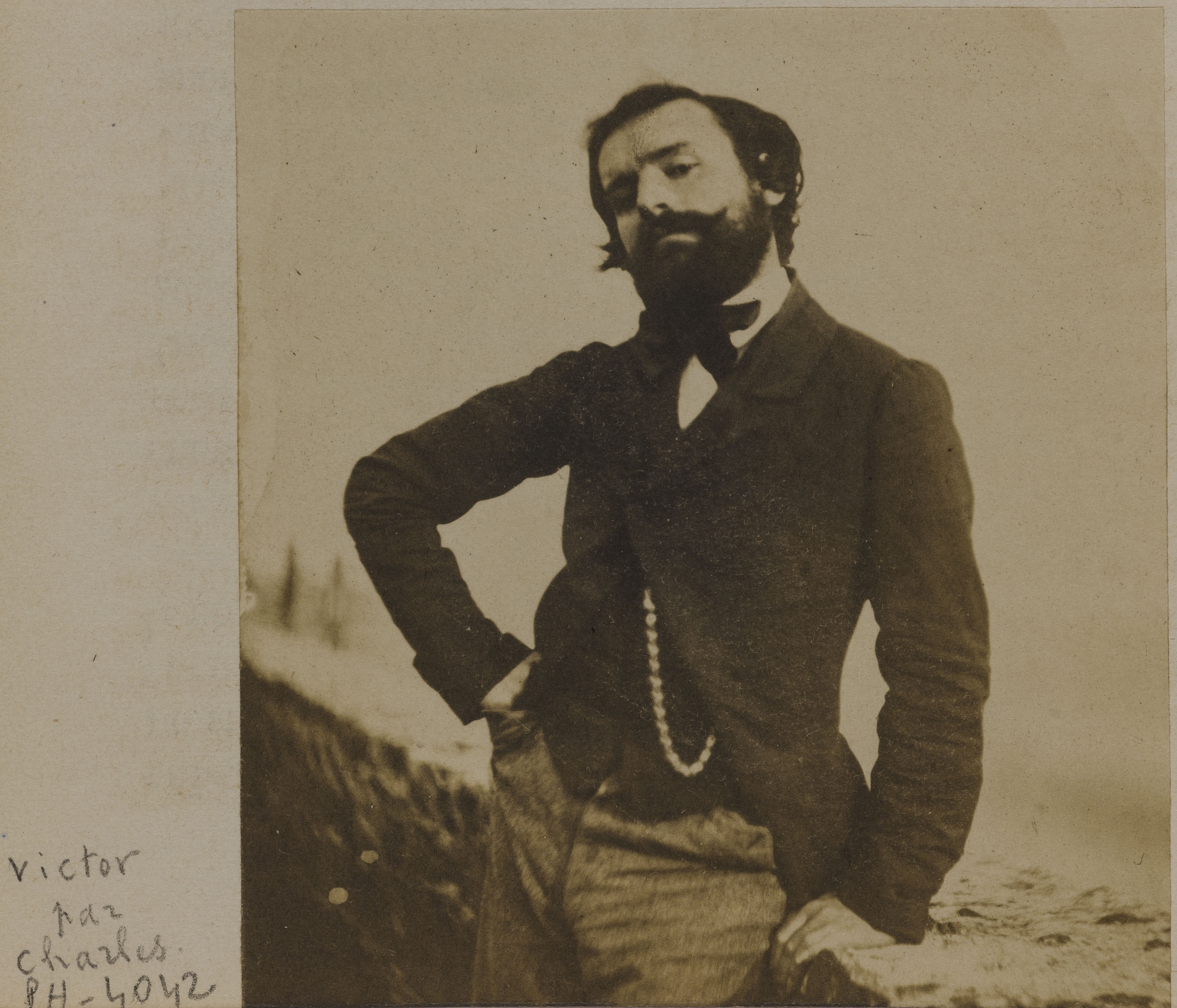 Charles Hugo, François-Victor Hugo (dans ouvrage "Profils et grimaces" d'Auguste Vacquerie)