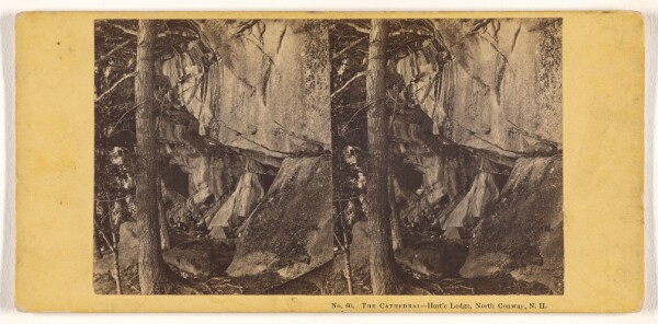 John P. Soule, The Cathedral - Hart's Ledge, North Conway, N.H.