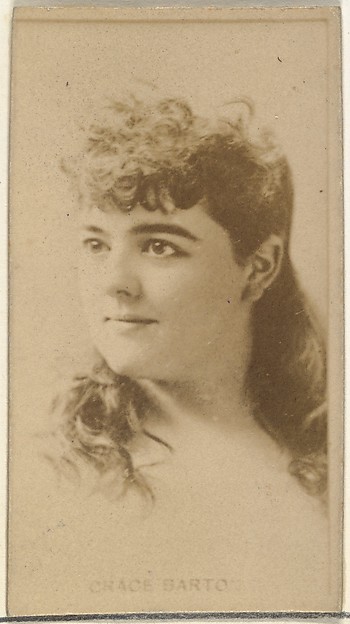 W. Duke, Sons & Co., Grace Barton, from the Actors and Actresses series (N145-8) issued by Duke Sons & Co. to promote Duke Cigarettes