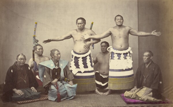 Felice Beato, Representatives of Nio, the Japanese Hercules