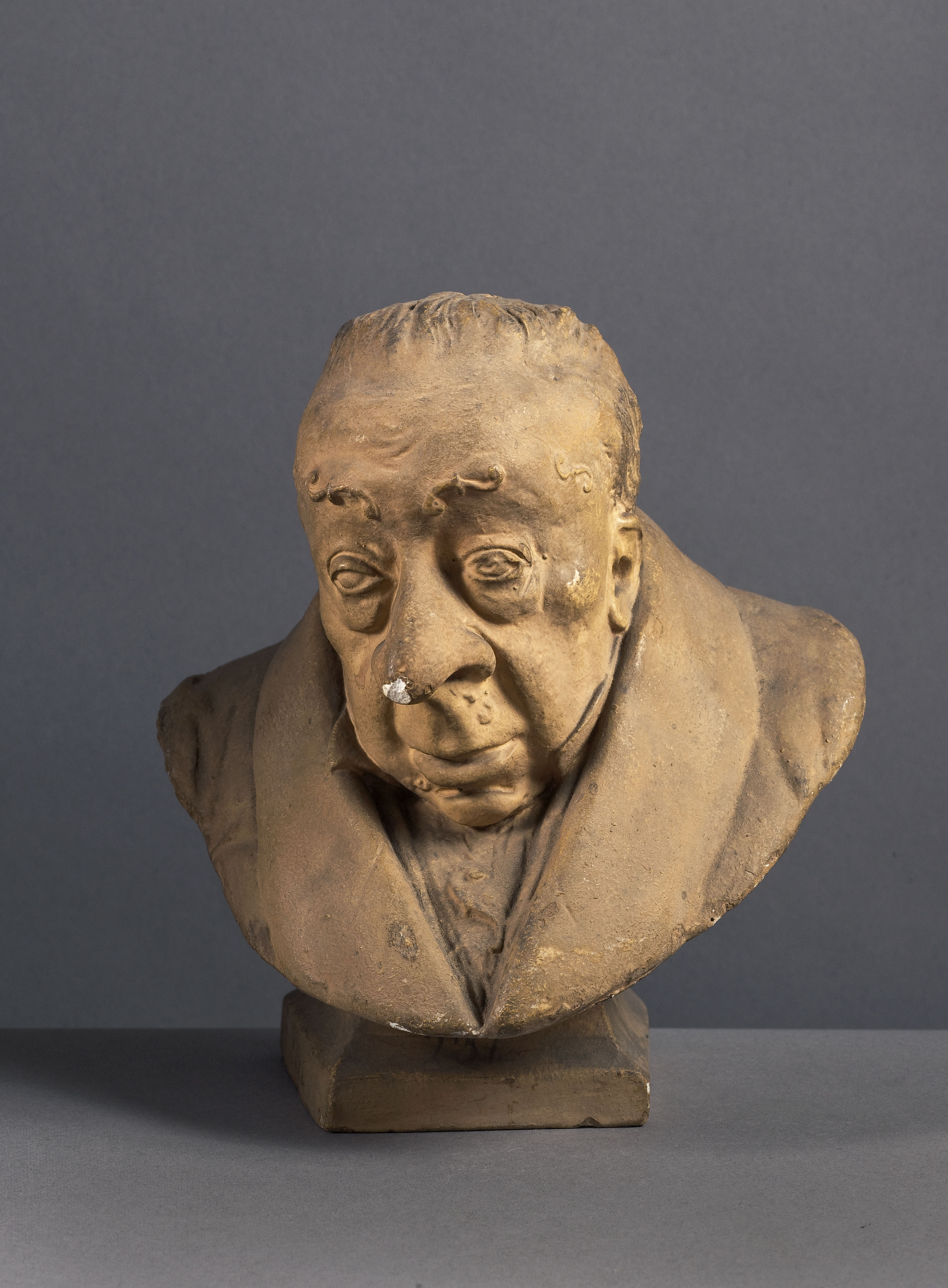 Jean Pierre Dantan, Portrait-charge de Plot, dit l'Homme aux F