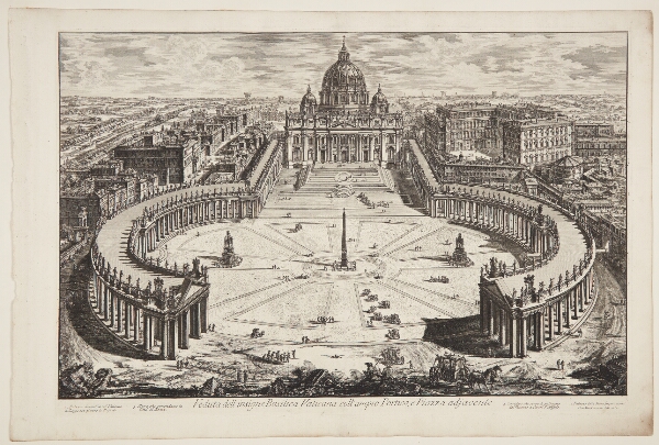 Giovanni Battista Piranesi, Peterspladsen
