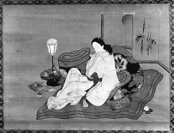 Unidentified artist, A Lady in Bed