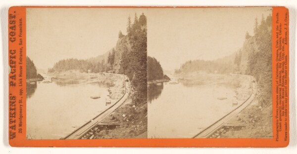 Carleton Watkins, [View on the Columbia River, Oregon]