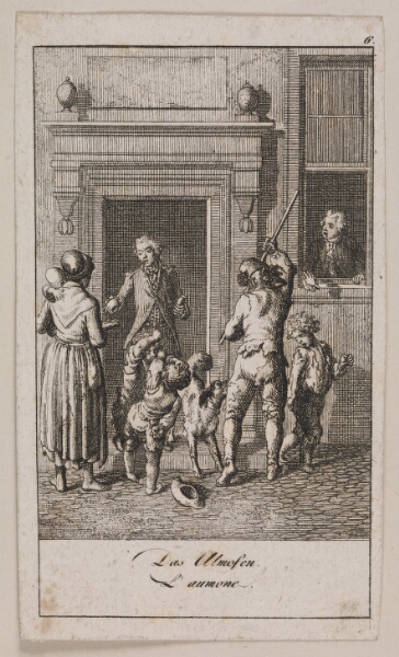 Daniel Nikolaus Chodowiecki, Almuen (Das Almosen)
