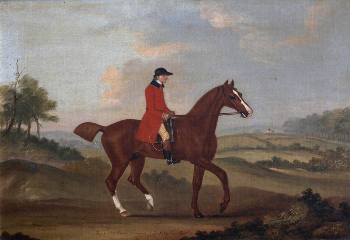 Francis Sartorius, 'Prophet', a Hunter, belonging to Sir John Pole