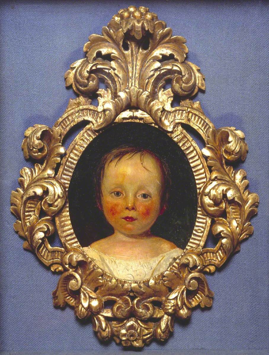 Ford Madox Brown, Portrait of Dykes Barry as a Child