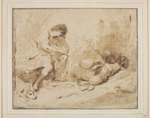 Guercino, Amintas and Sylvia