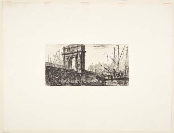 Giovanni Battista Piranesi, Trajan's triumfbue i Ancona