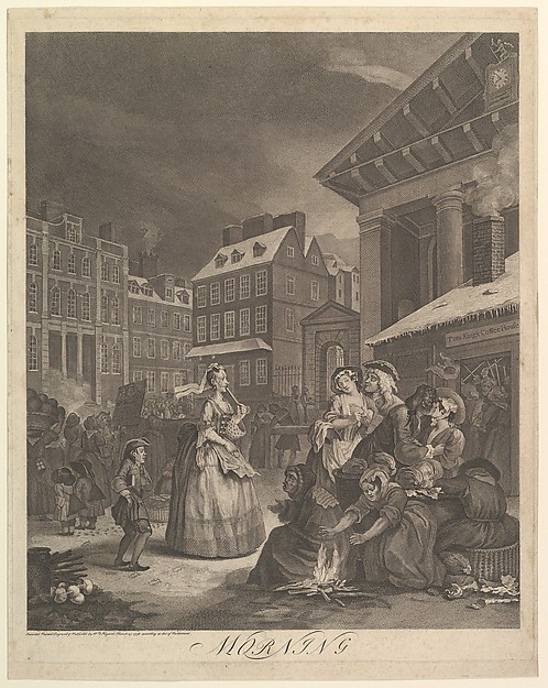 William Hogarth, Morning (The Four Times of Day)