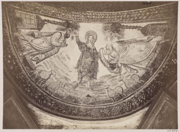 Parker, John Henry, Mosaic Picture over a door in the Church of S. Constantia, c. A.D. 850