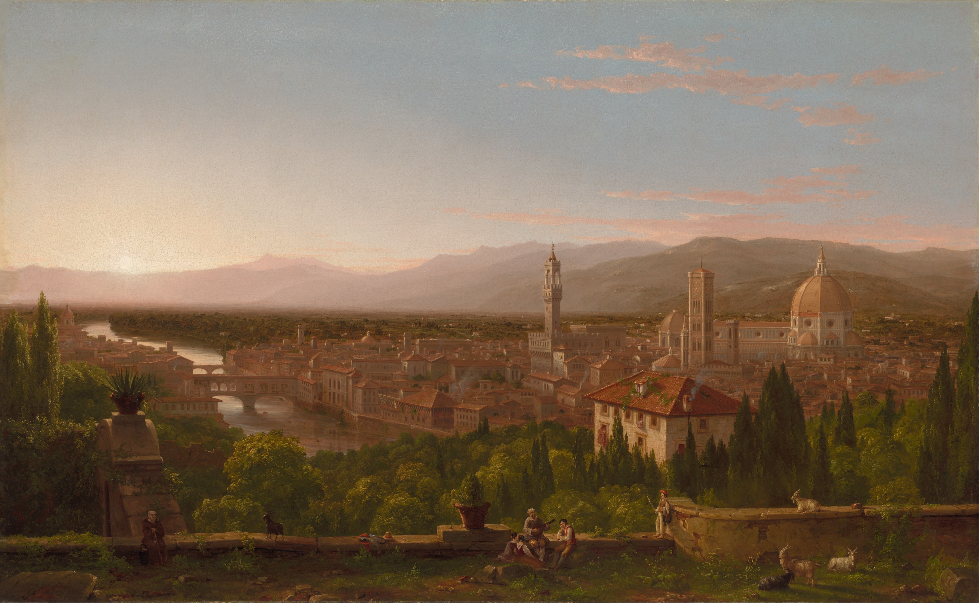 Thomas Cole, View of Florence