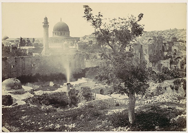 Francis Frith, The Mosque of Omar, Jerusalem