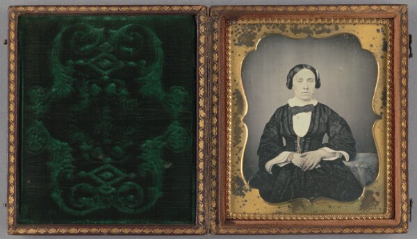 Unknown, [Portrait of a Seated Woman]