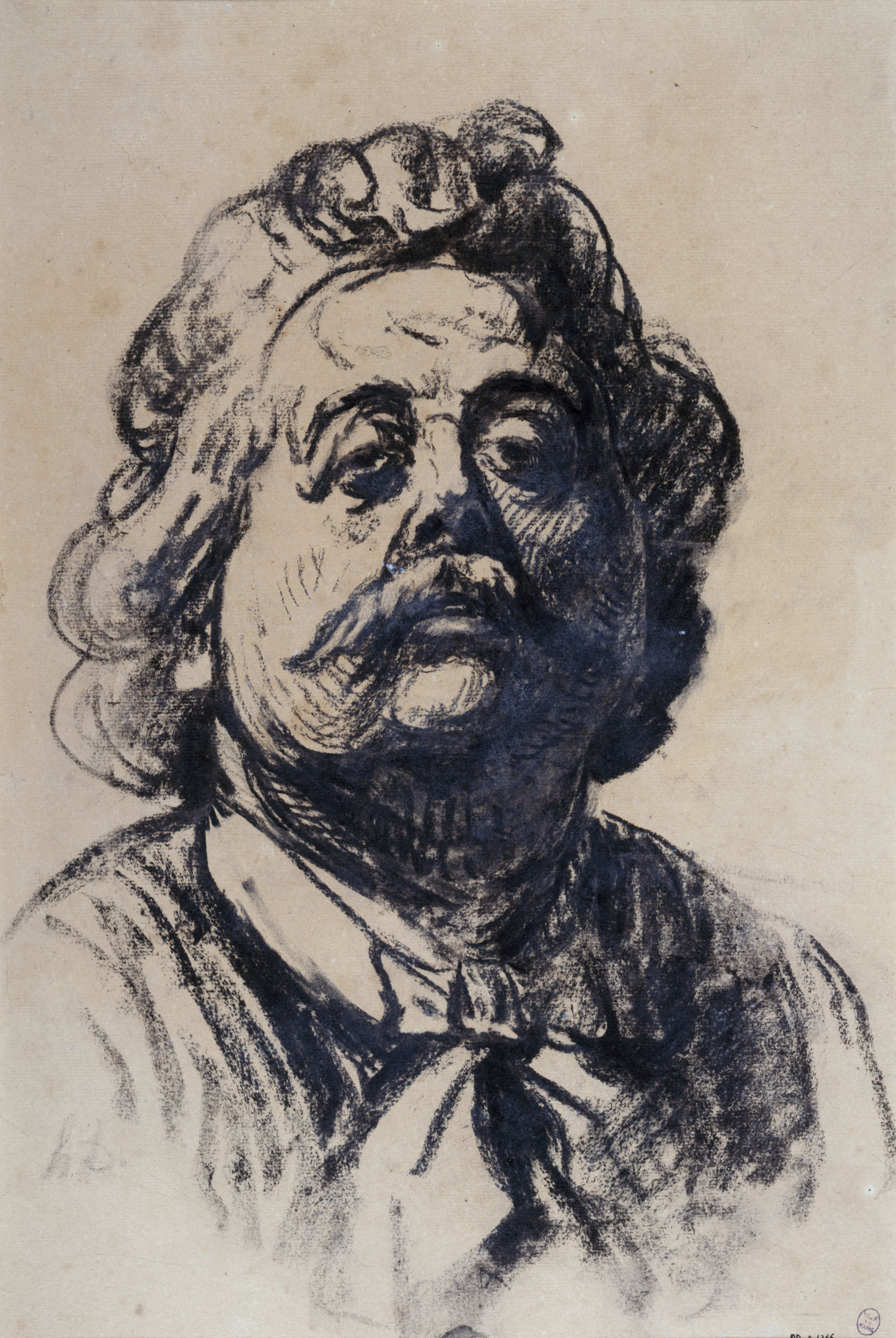 Honoré Daumier, Portrait de Carrier-Belleuse
