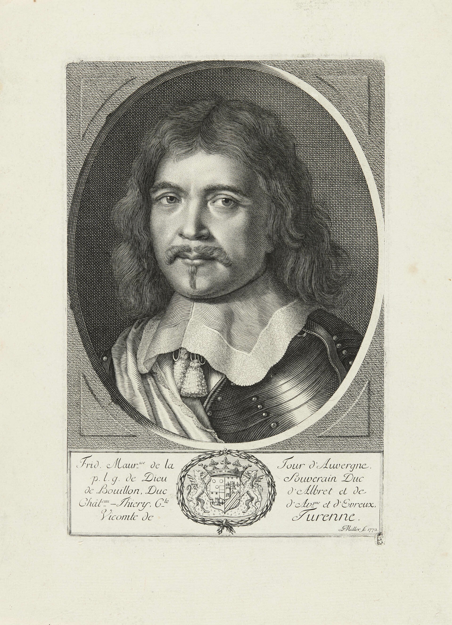 Johann Gotthard von Müller, Bildnis Frédéric-Maurice de La Tour d’Auvergne