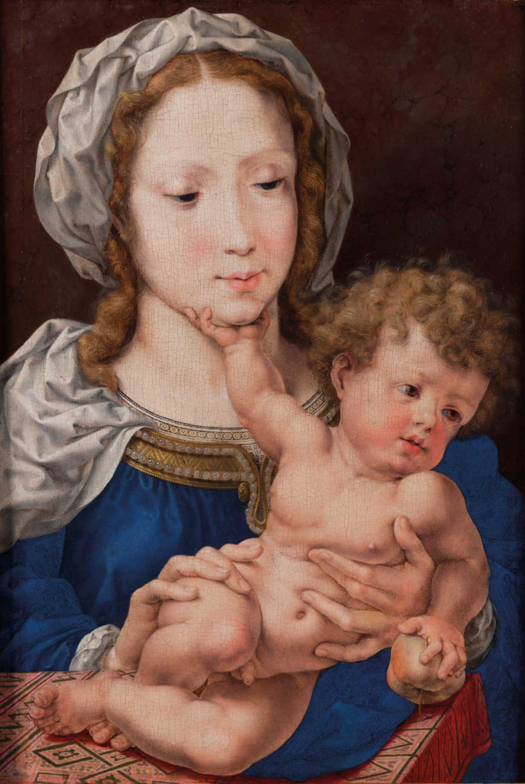 Jan Gossaert, Virgin and Child