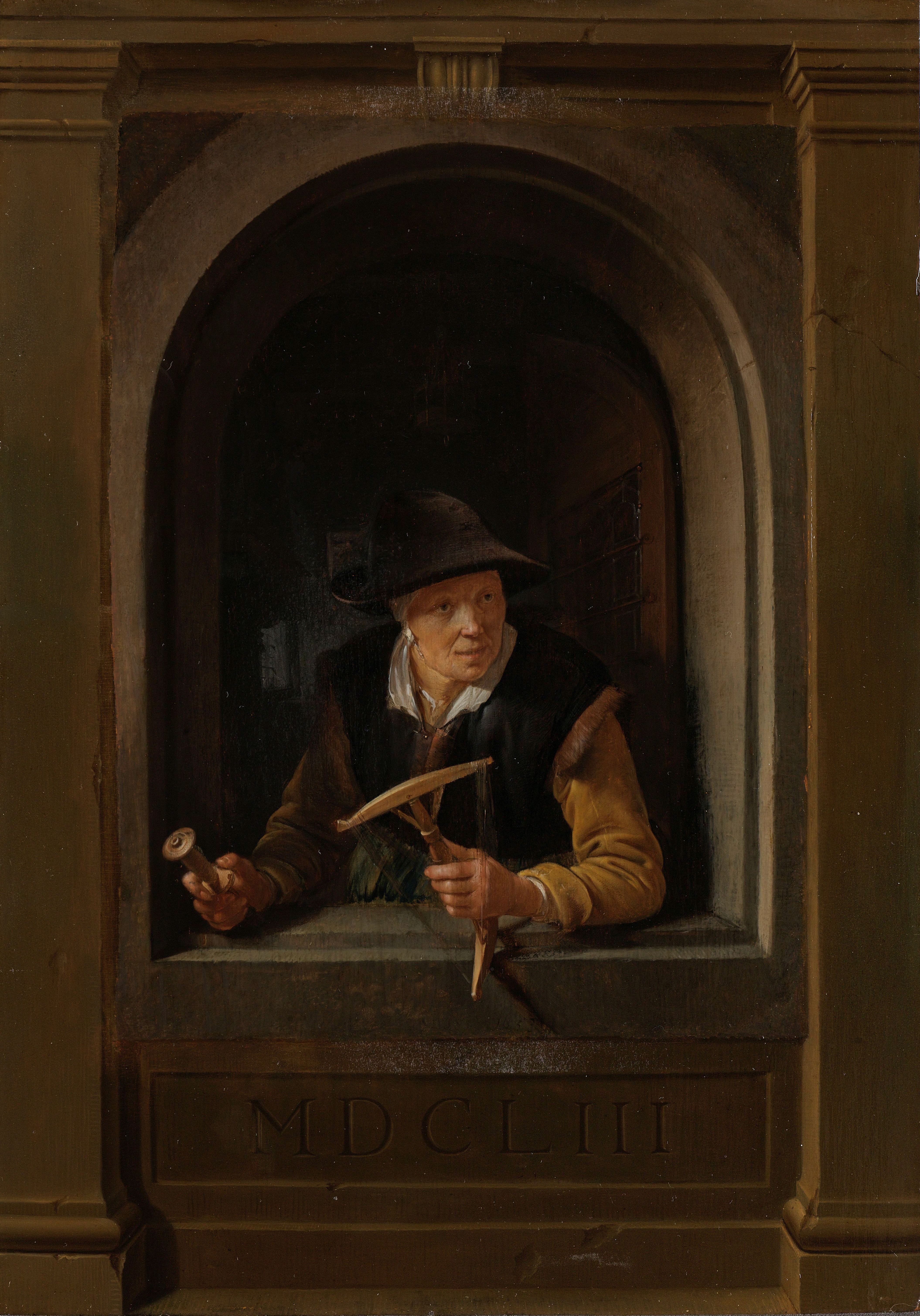 Gerrit Dou, A Fisherman's Wife