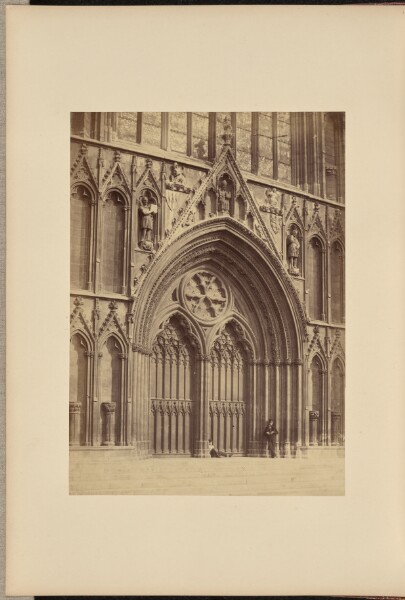 Francis Bedford, The West Door, York Cathedral