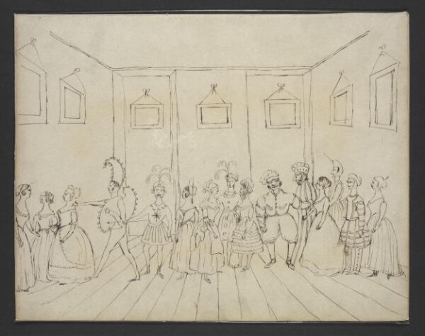 Unknown, Theatre green room