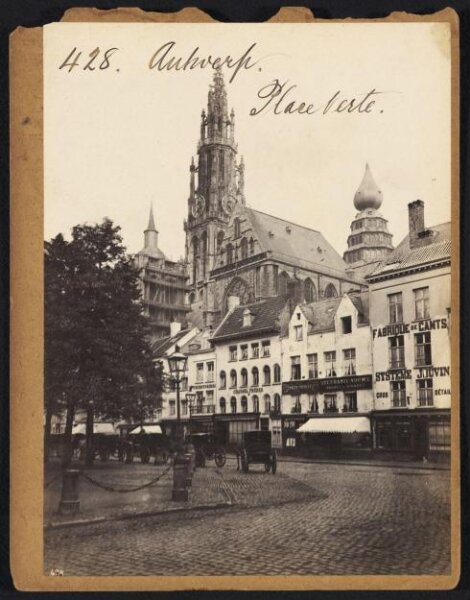 Francis Frith, Antwerp.  Place Verte