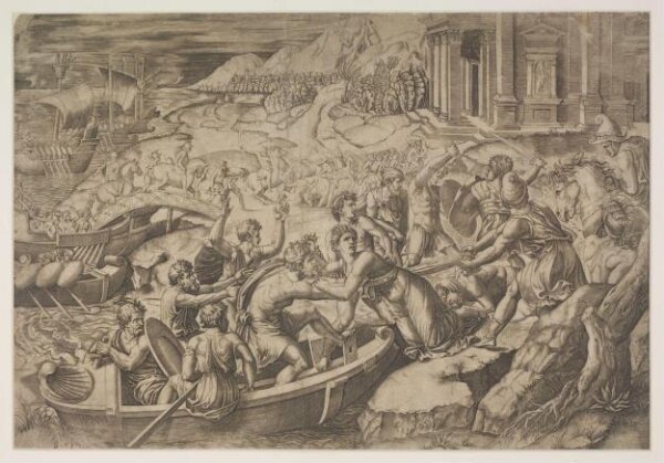Raphael, Helen carried off by the Trojan Warriors