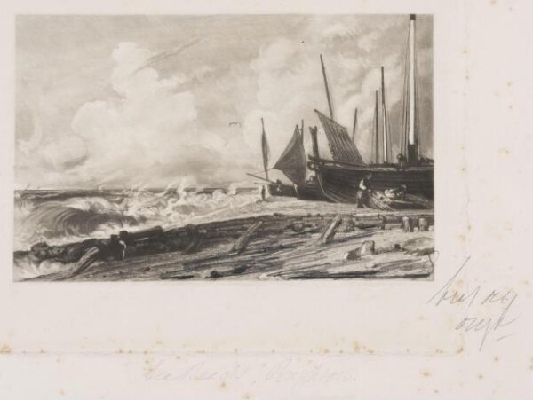 Constable, John RA, Seabeach, Brighton