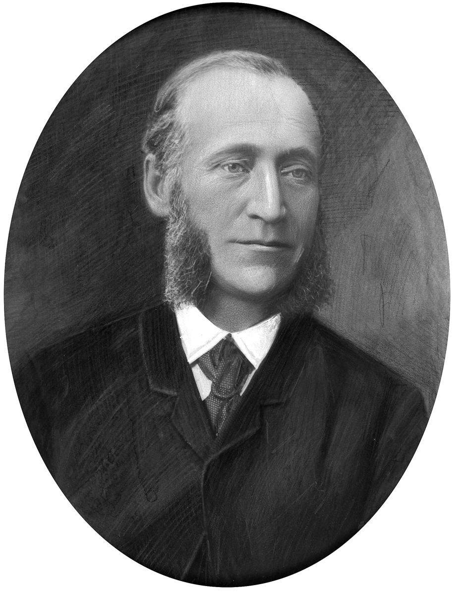 Anno Domkirkeodden, MALT PORTRETT : M. MURSTAD, ETABLERTE SEG SOM KJØPMANN I 1875, DØD 1904