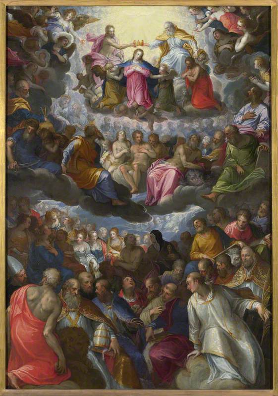 Hans Rottenhammer, The Coronation of the Virgin