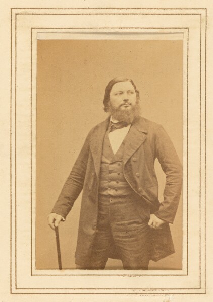 Unknown, Portrait of Gustave Courbet