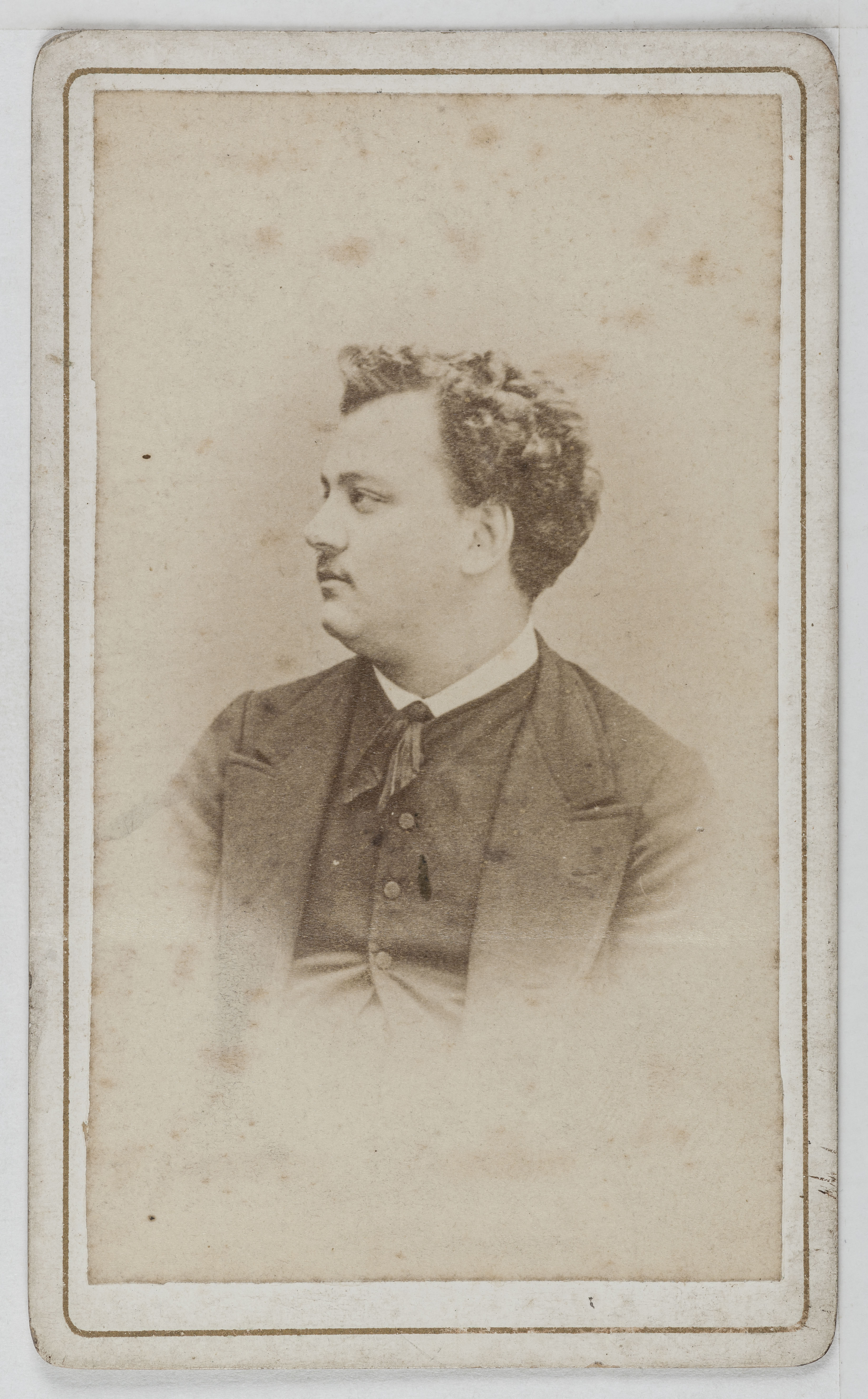 Anonyme, Portrait d'Ivan Salmon (1848-1870), dit Victor Noir, journaliste.