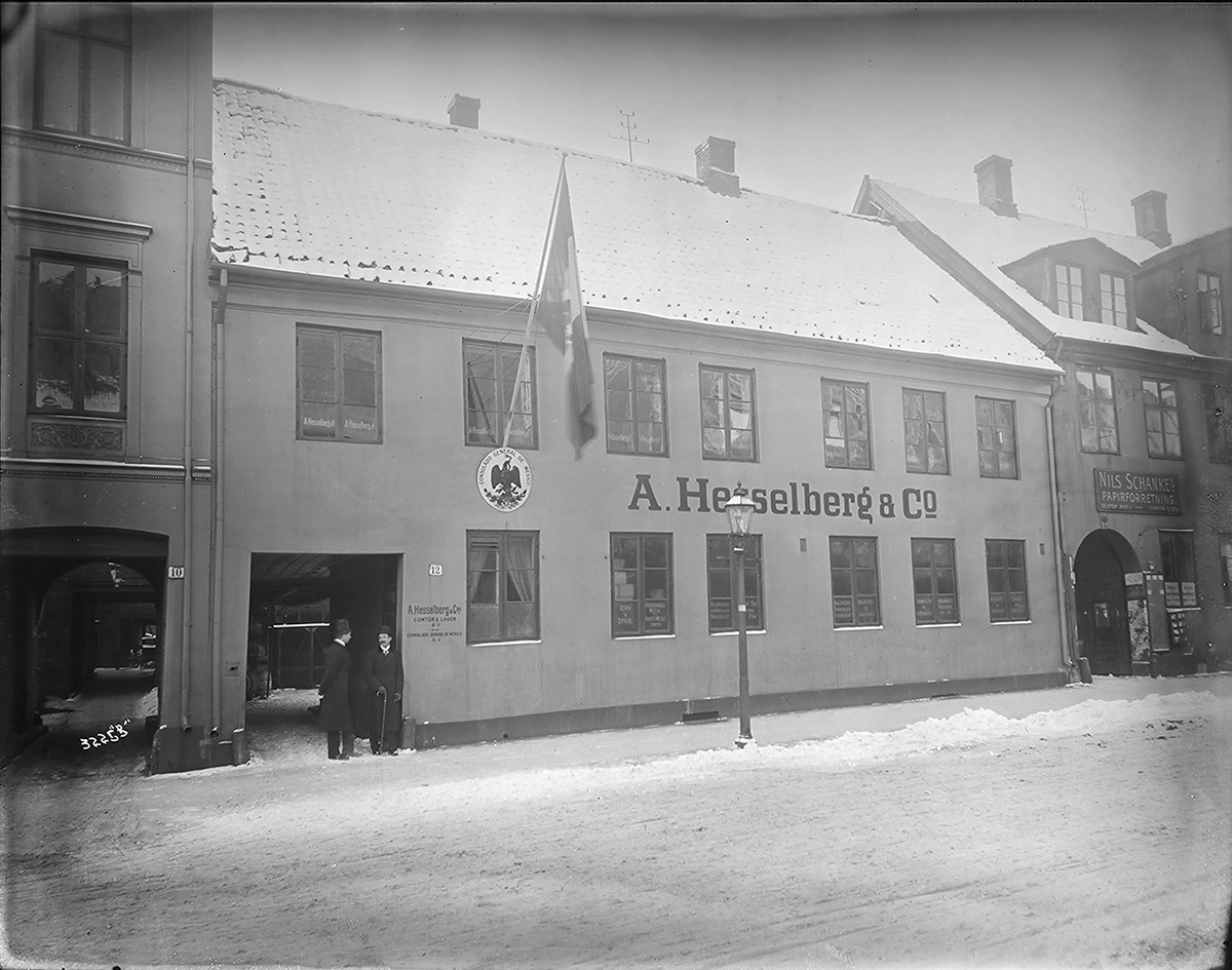 Anders Beer Wilse, Prot: Hesselberg Forretningsgaard