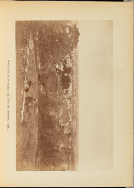 Thomas Lewis, Waltham from near the foot of Prospect Hill
