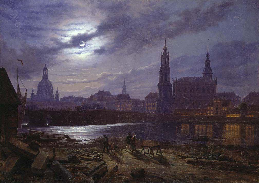 Knud Baade, Dresden i måneskinn